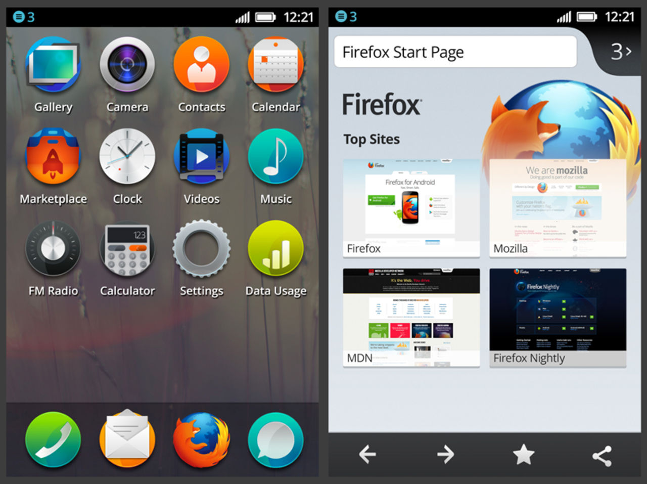 Sony provar Firefox OS