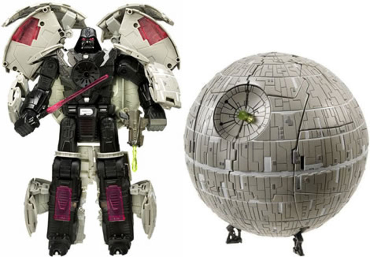Darth Vader + Deathstar = Udda transformer
