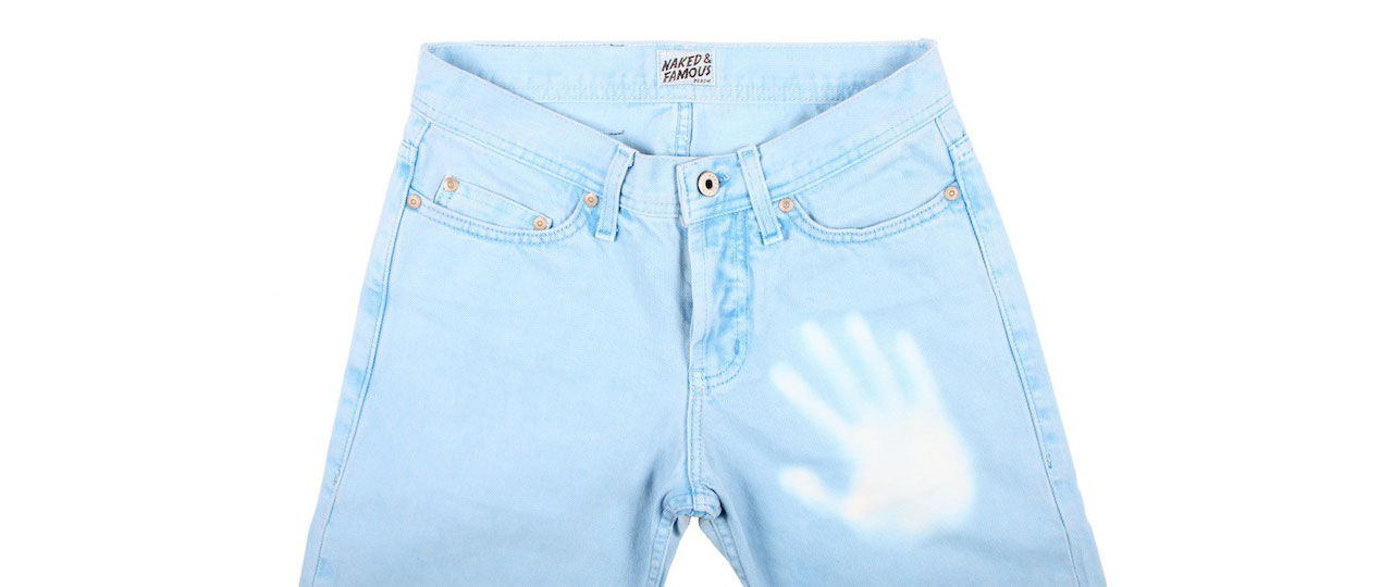 Termokroma jeans från Naked and Famous