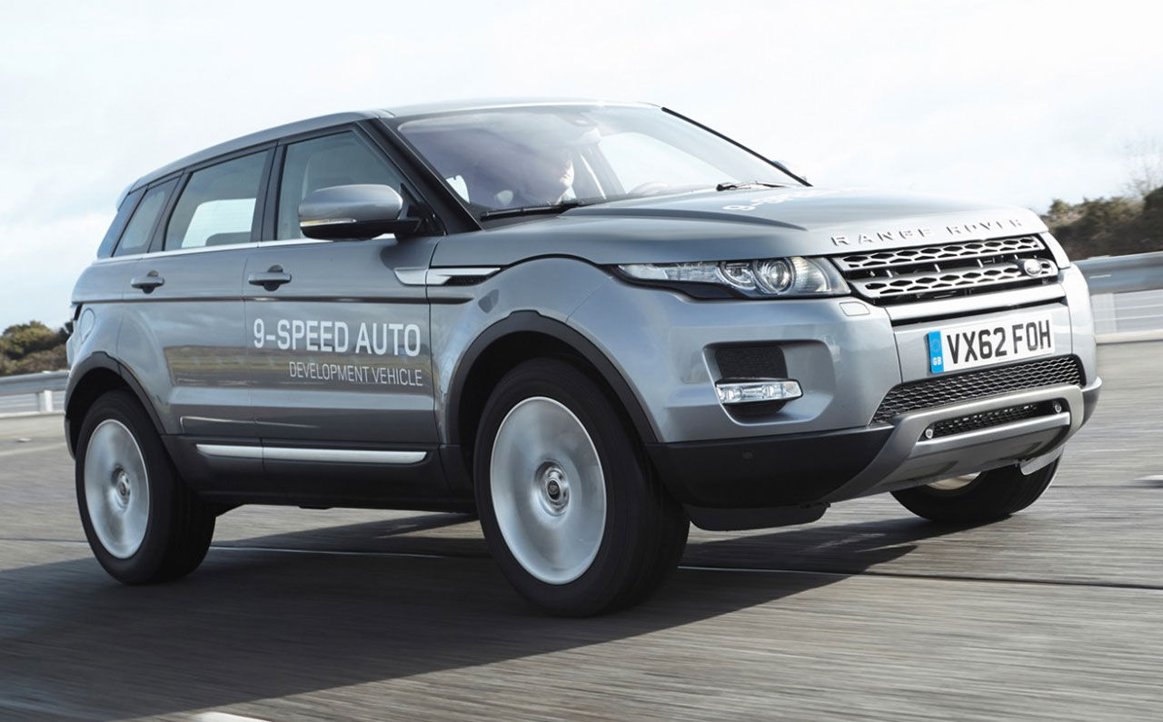 Nioväxlad låda till Range Rover Evoque