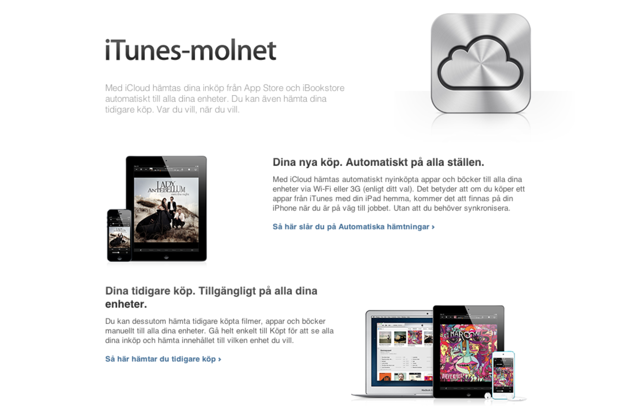 iTunes in the Cloud