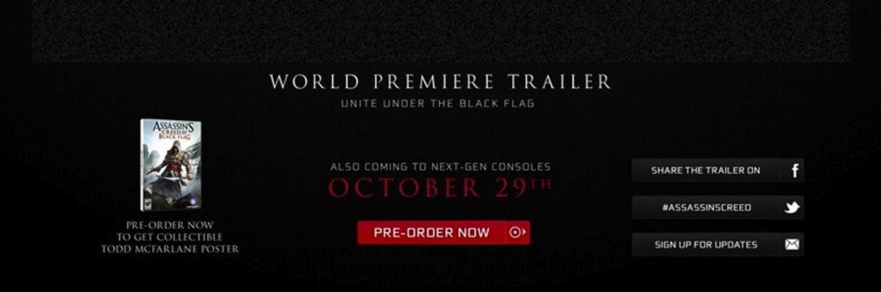 Släppdatum för Assassin’s Creed IV: Black Flag