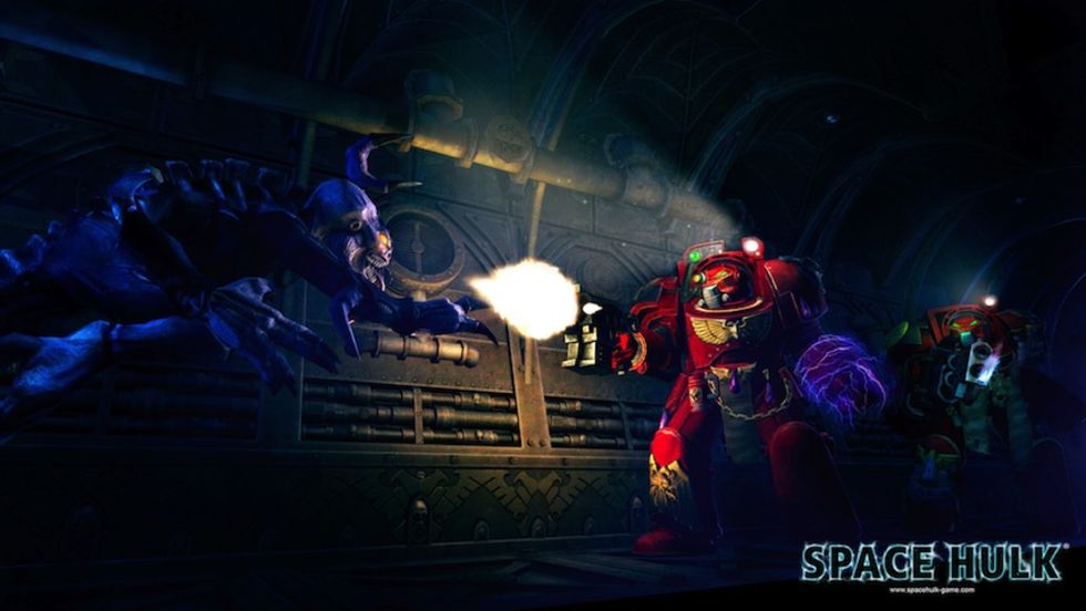 Första bilderna från Space Hulk