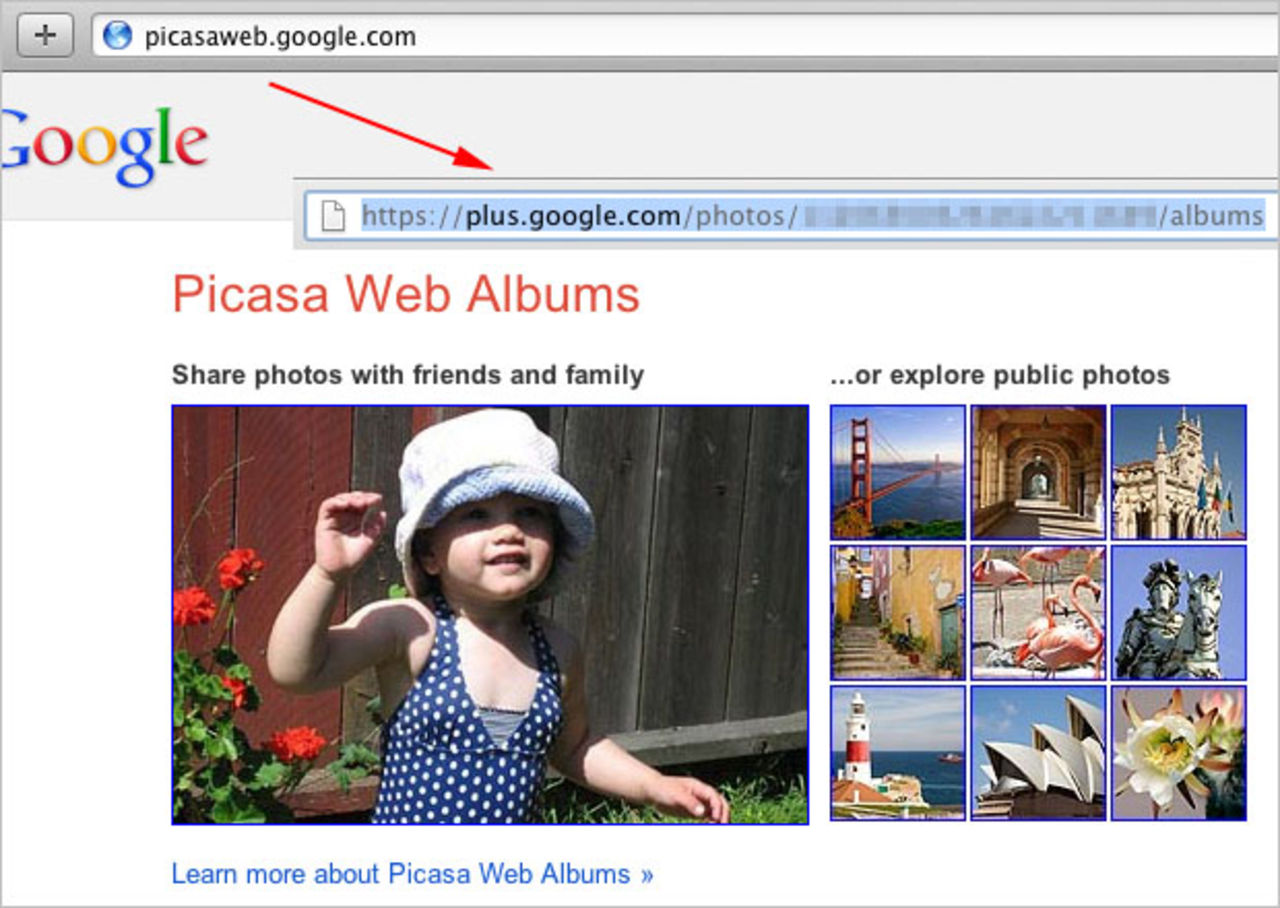 Picasa kommer allt närmre Google+