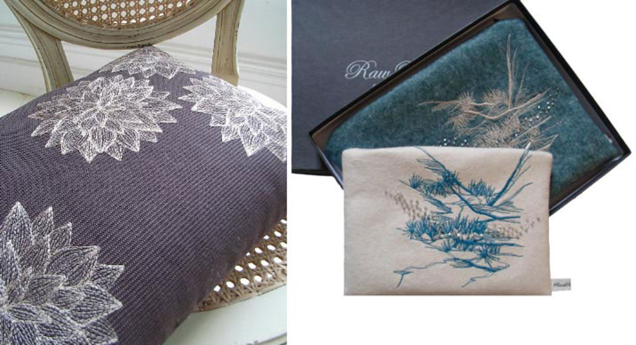 Spännande broderikonst från RawXclusive