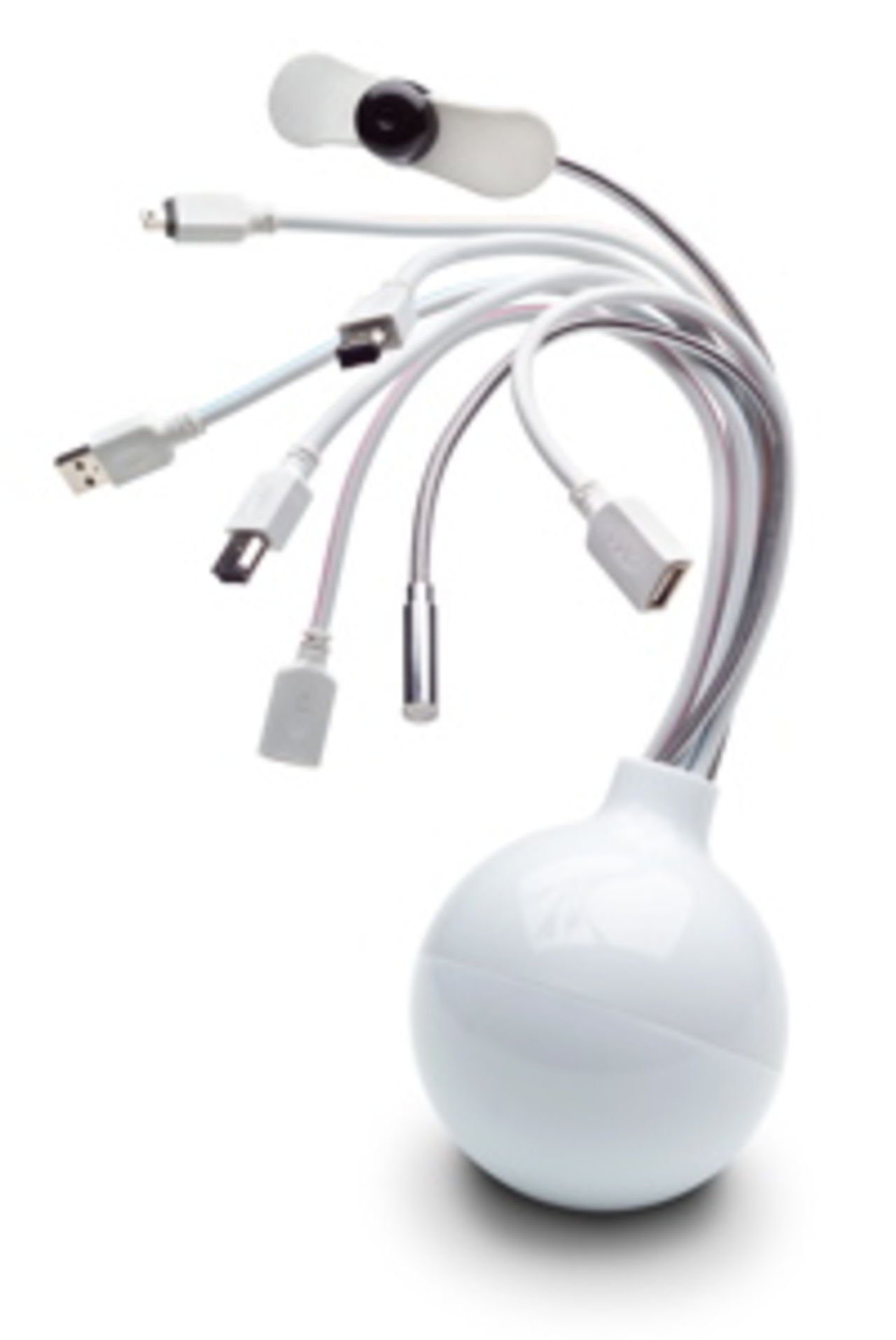 Bläckfiskliknande USB-hub från LaCie