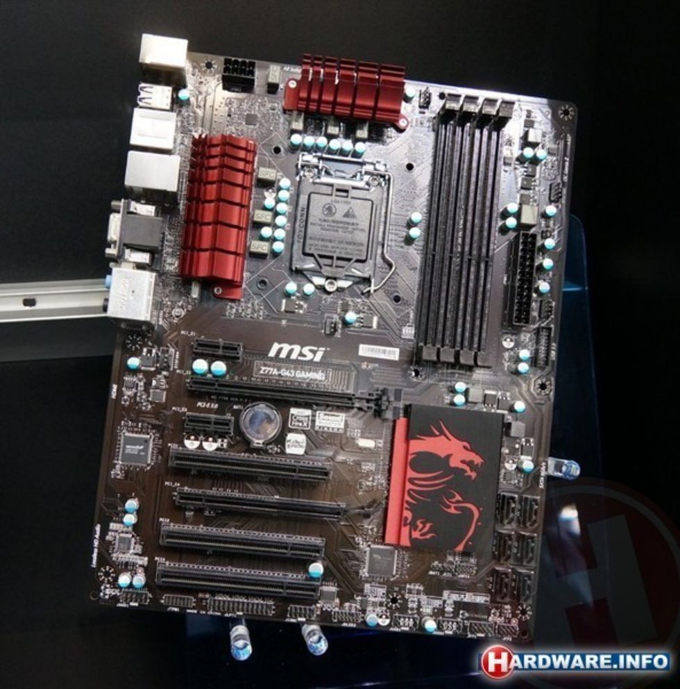 MSI visar Gaming-serien av moderkort på CeBIT