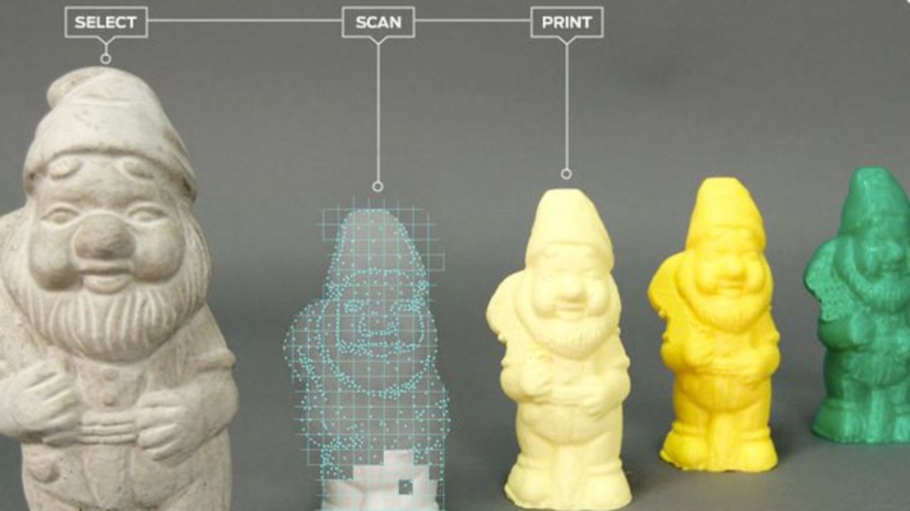 Makerbot visar upp 3D-scannerprototyp