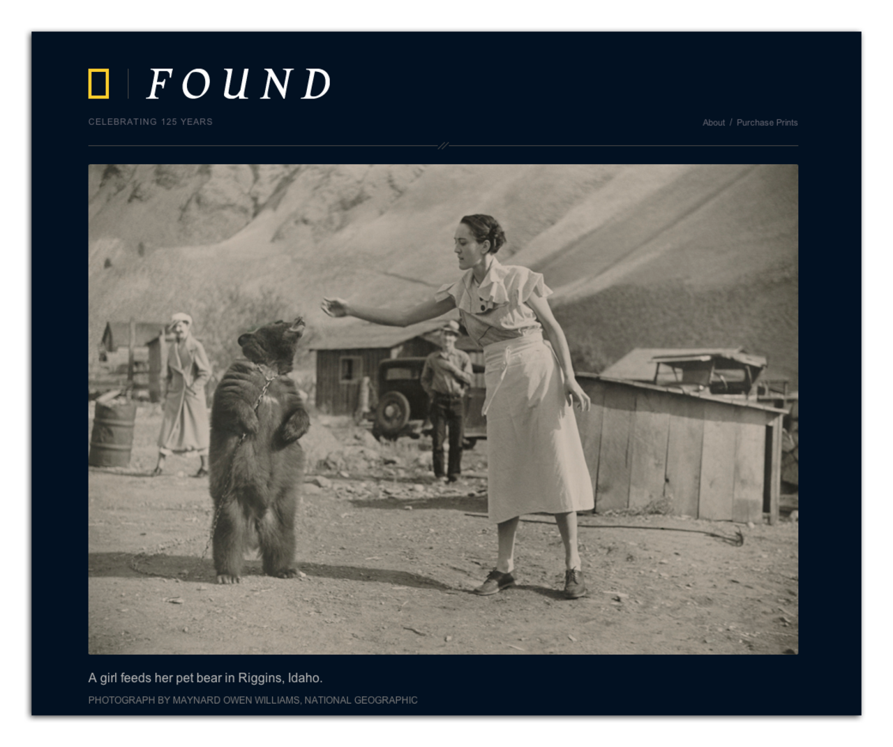 Grym fotoblogg från National Geographic