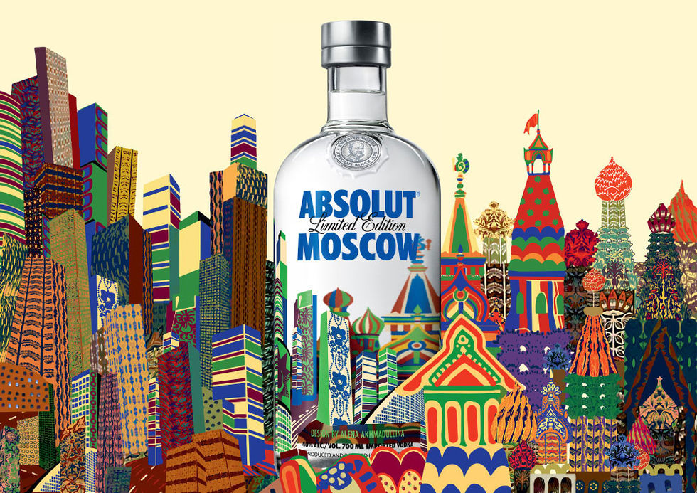 Moskva får sin egen Absolut