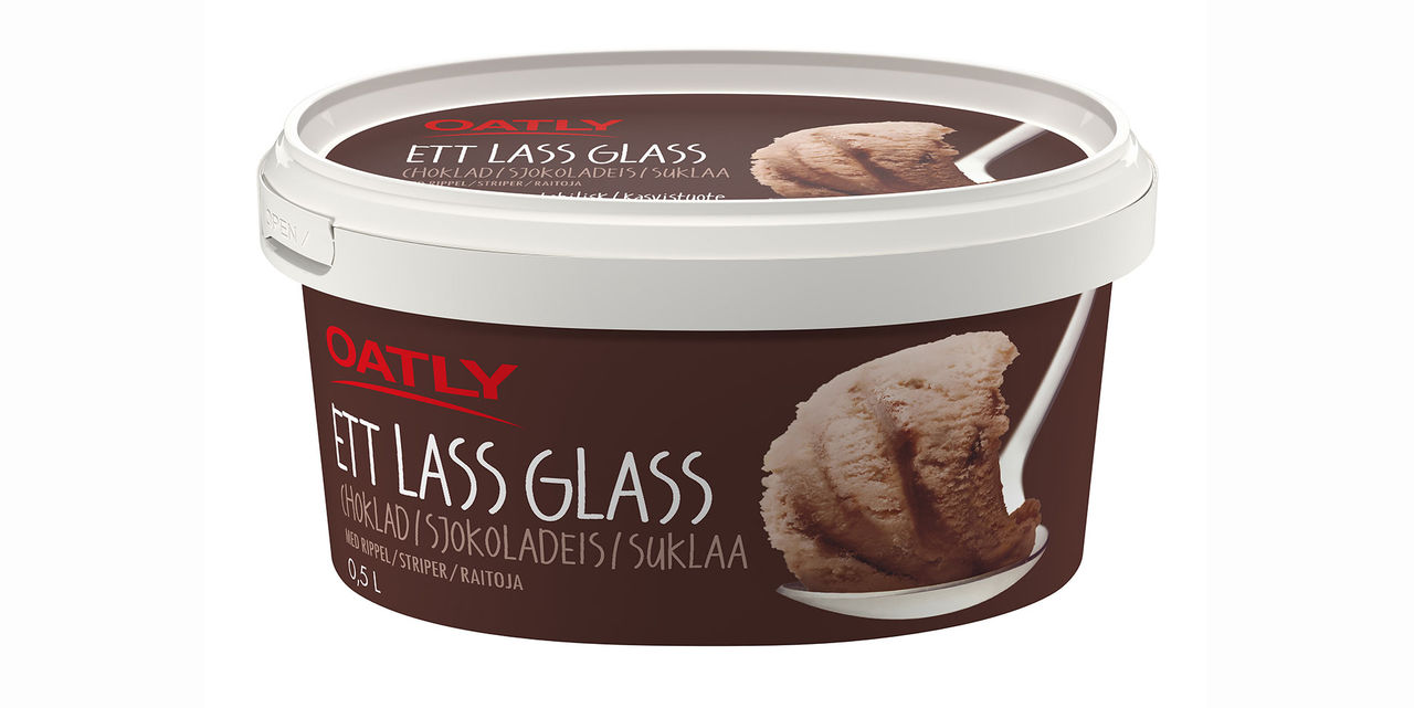 Oatly släpper chokladglass