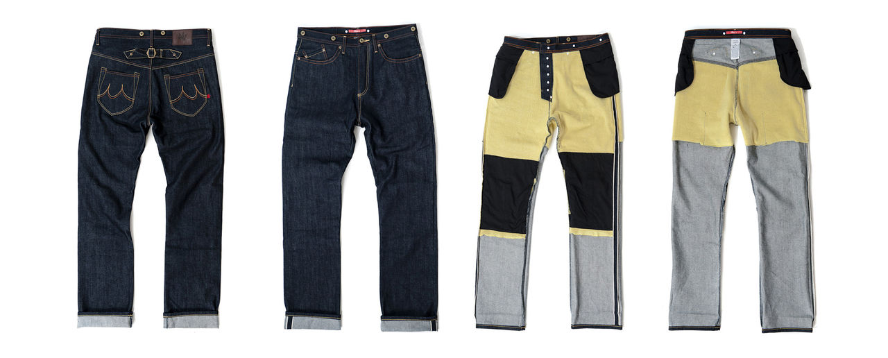 Jeans med kevlar för bågeturen