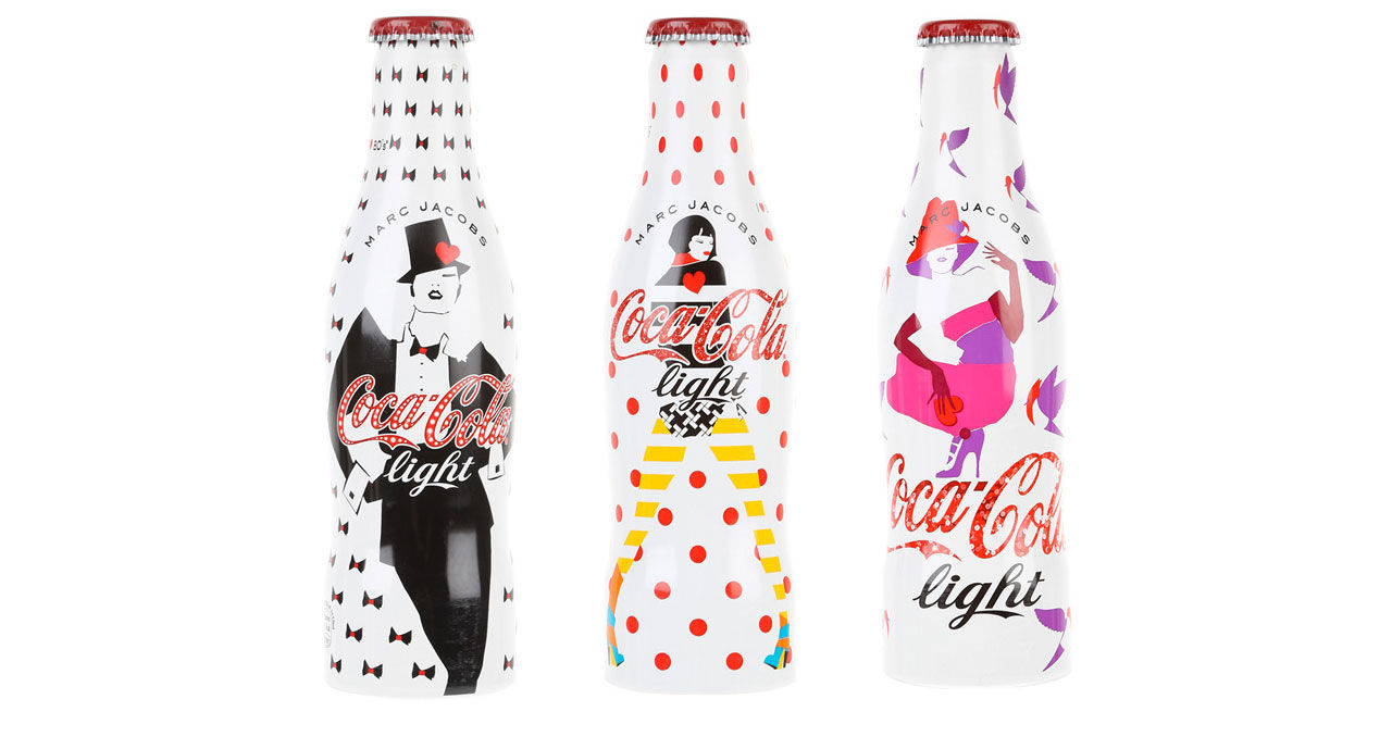 Marc Jacobs Cola-flaskor osar 90-tal