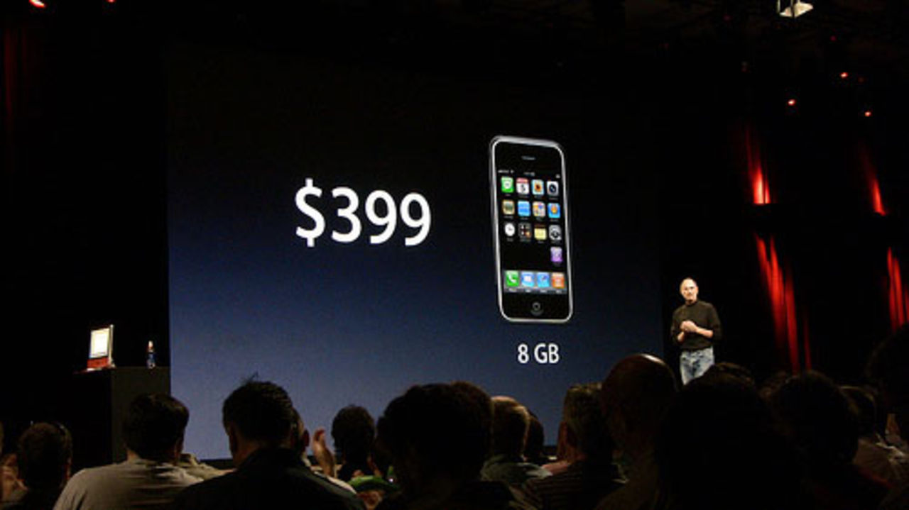 Priset sänks på iPhone