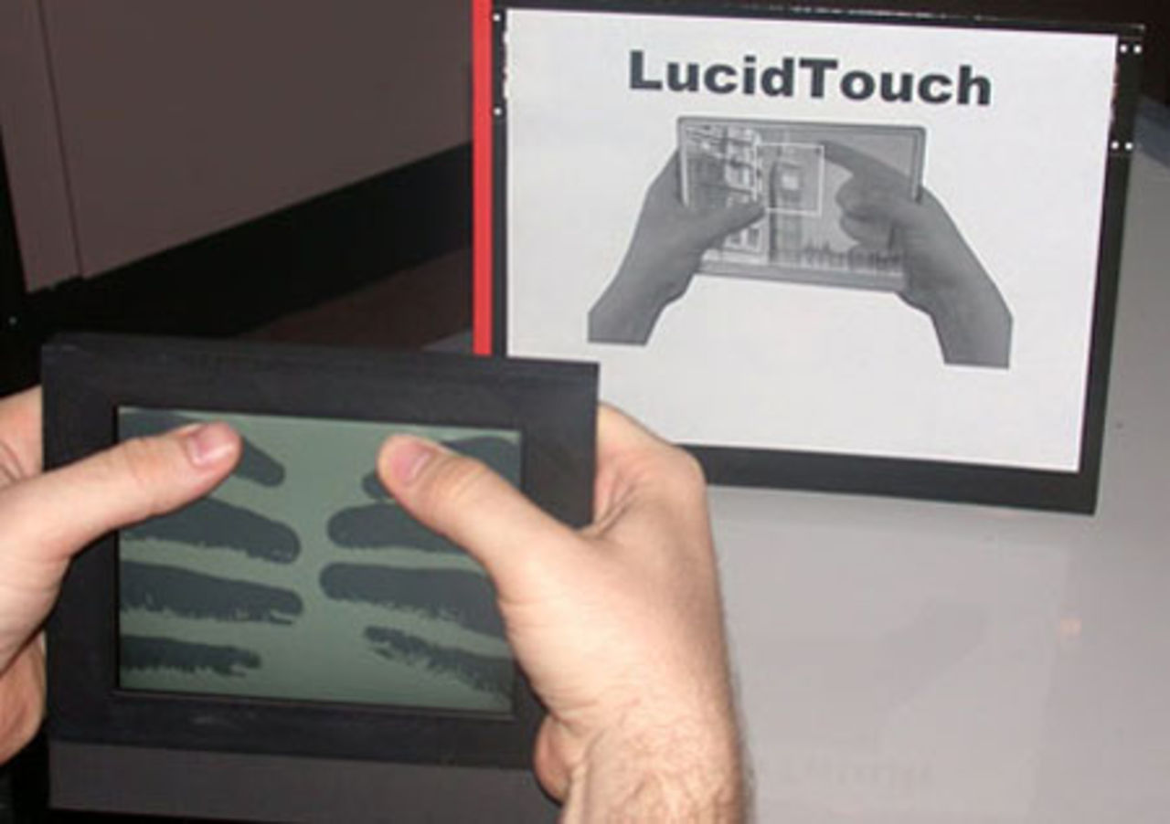 LucidTouch ny typ av pekskärm