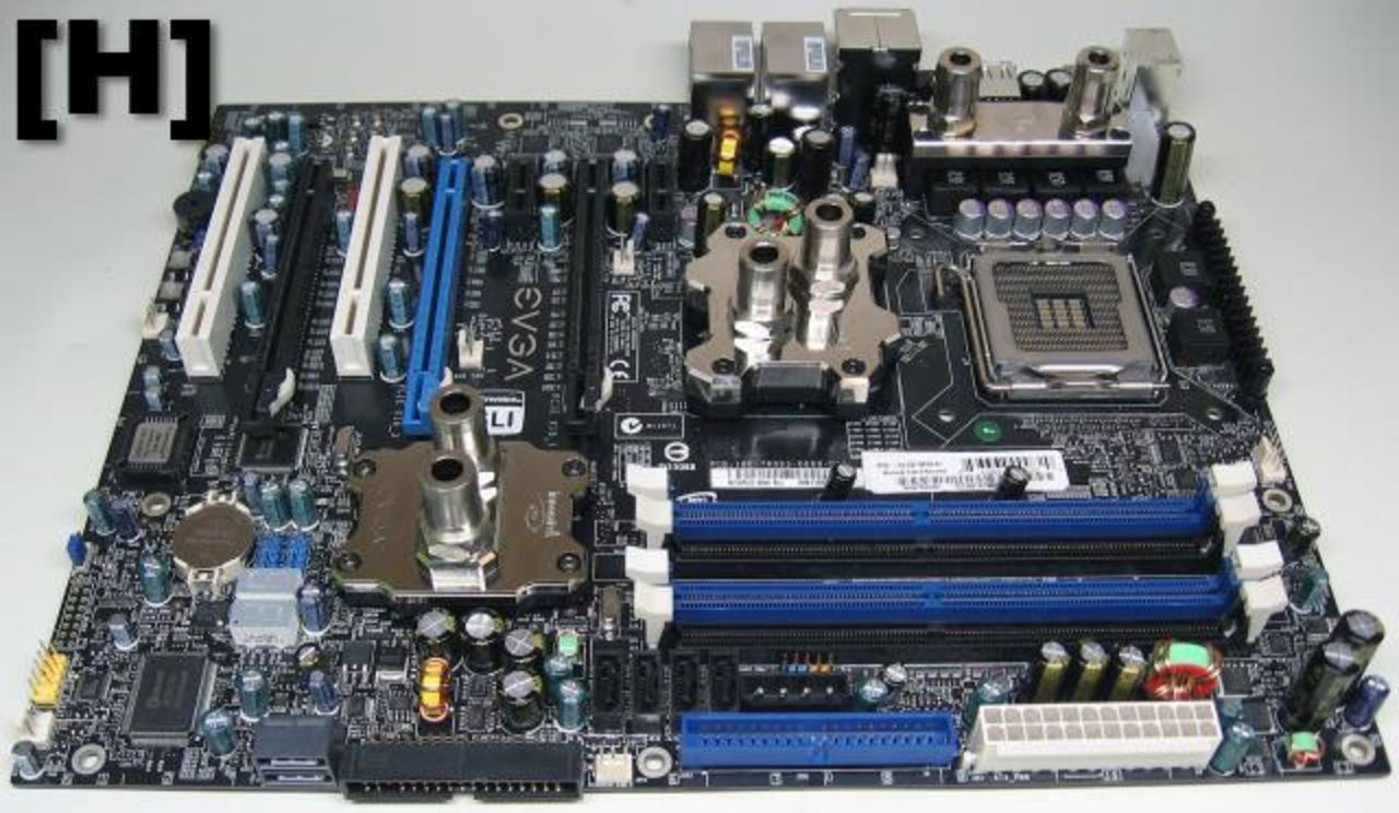 Vattenkylt moderkort från EVGA