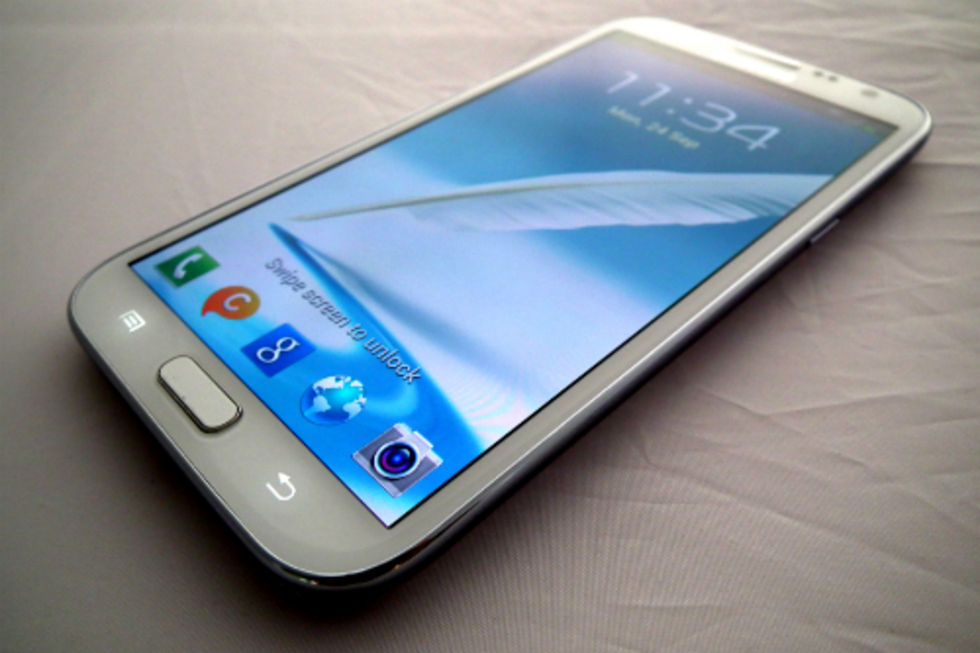 Säkerhetshål upptäckt i Galaxy Note II