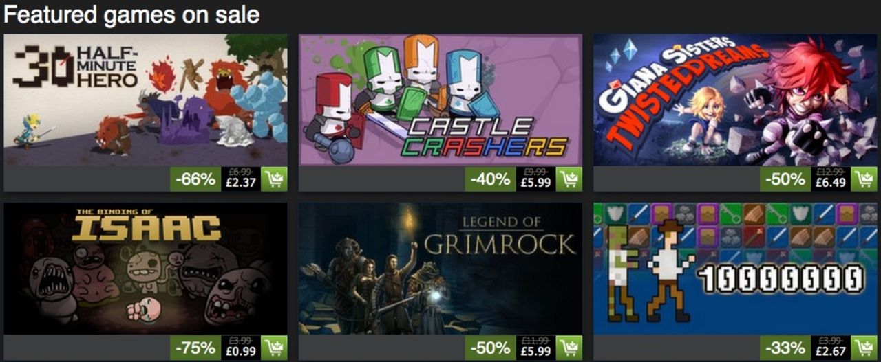 Indie-vårrea på Steam