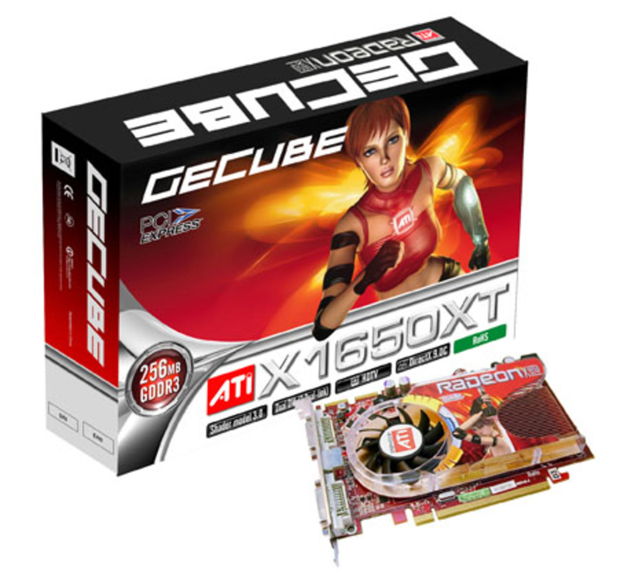 Dubbla X1650 XT-grafikprocessorer på ett kort