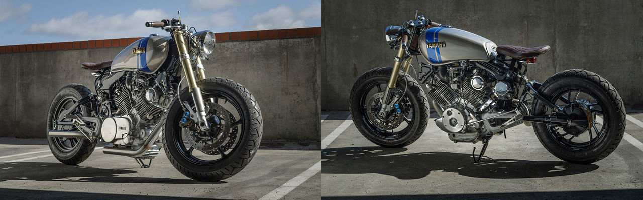 Yamaha Virago som du aldrig har sett den