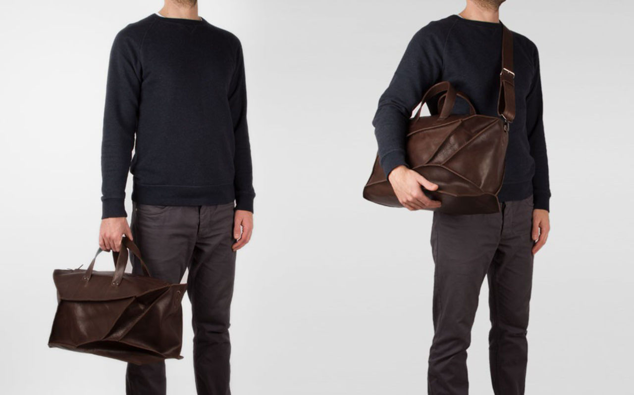 Väskan som går att trycka till