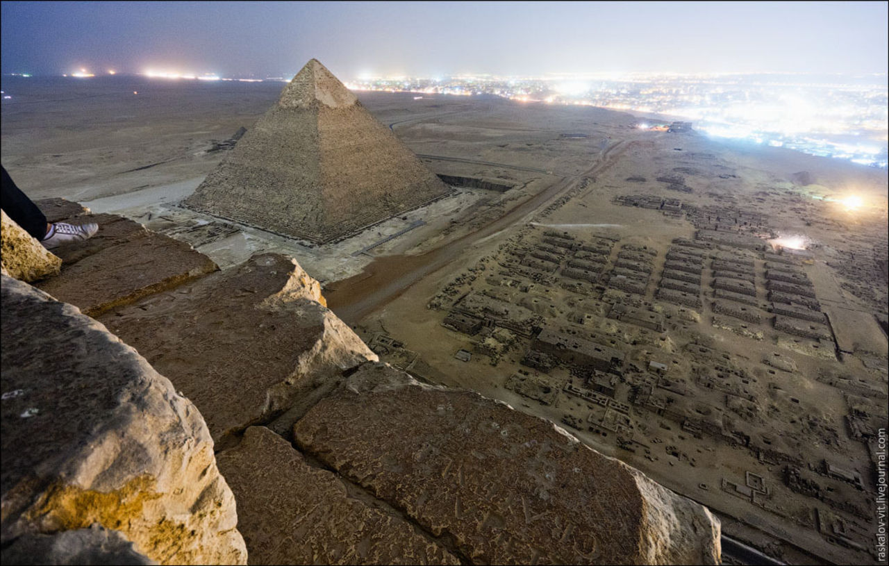 Vackra bilder på Giza