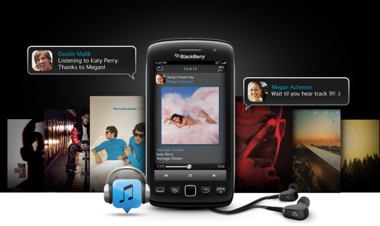 BlackBerry lägger ned sin musiktjänst