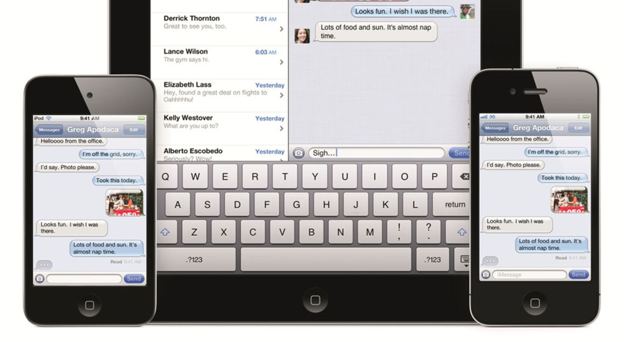 Apple stäms för iMessage