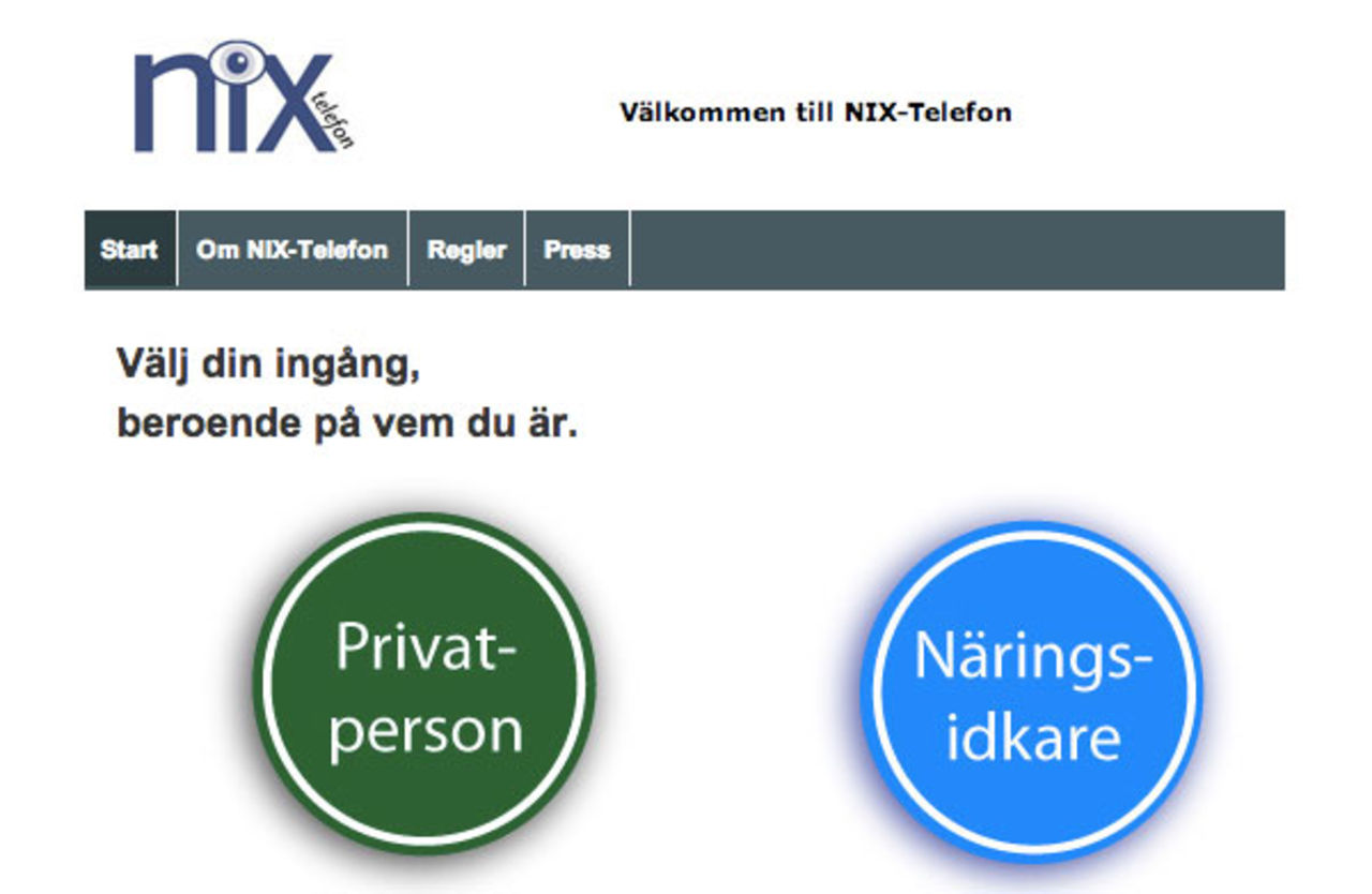 Nix-register till mobiltelefonen kan vara på gång