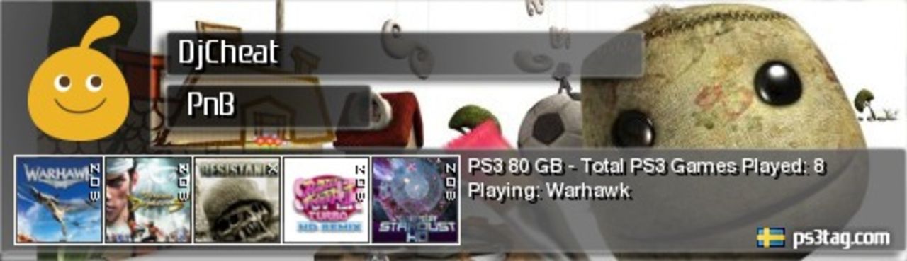 PS3 Gaming tags
