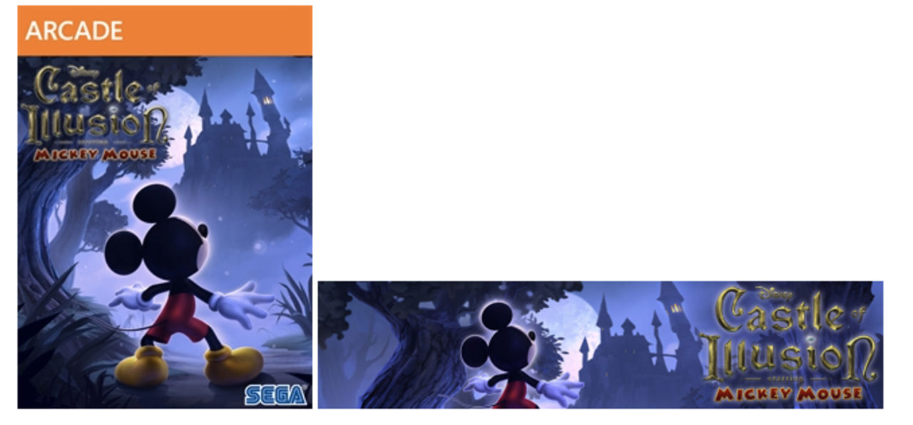 Ett omslag till Castle of Illusion Starring Mickey Mouse