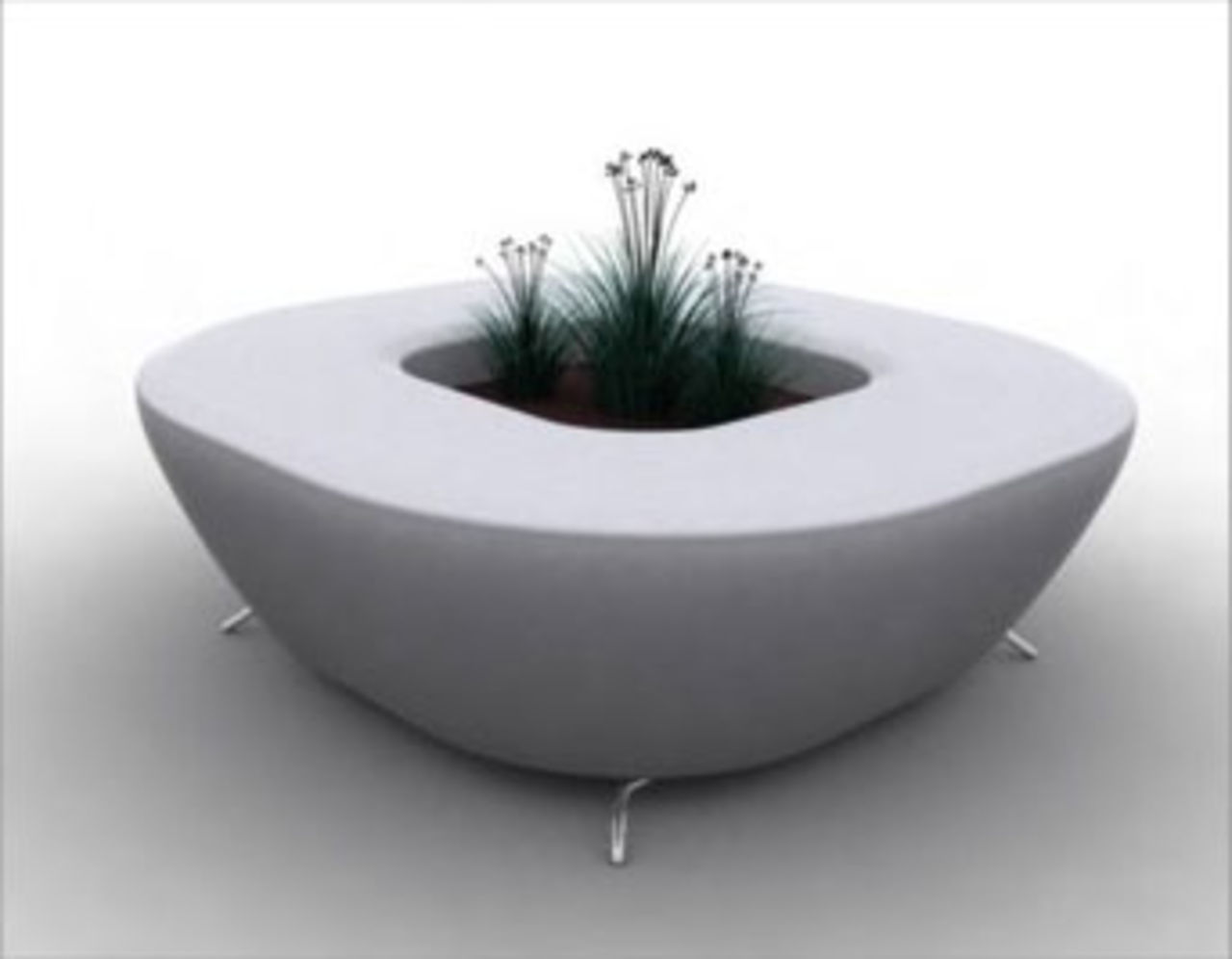 Flora Table - bord och vas i ett