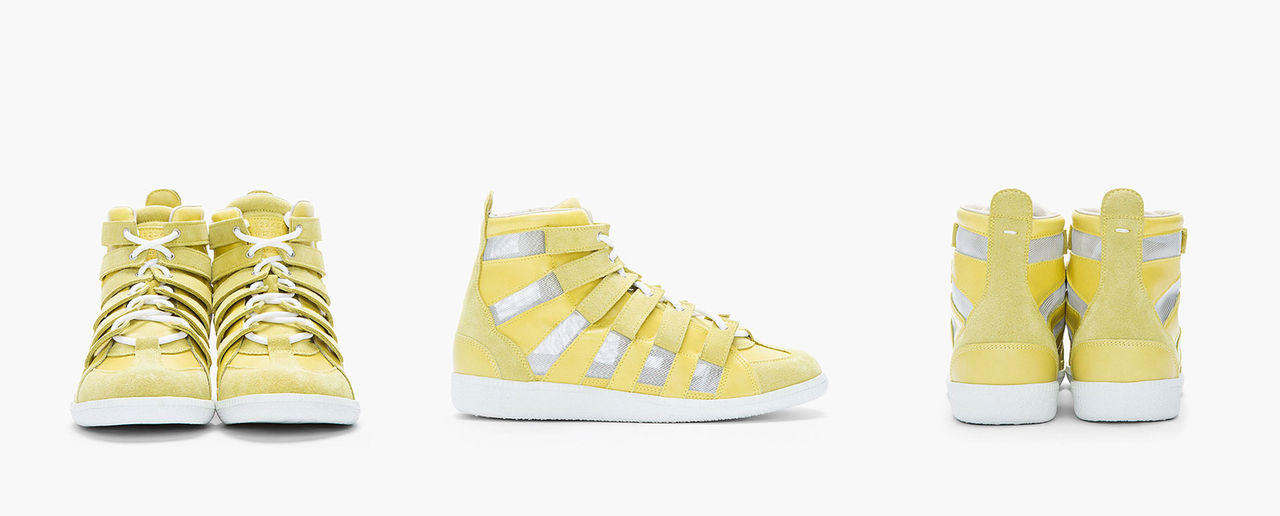 ljusa sneakers från Maison Martin Margiela