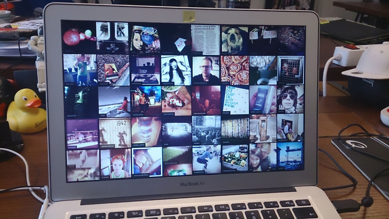 Screenstagram - skärmsläckare med instagrambilder