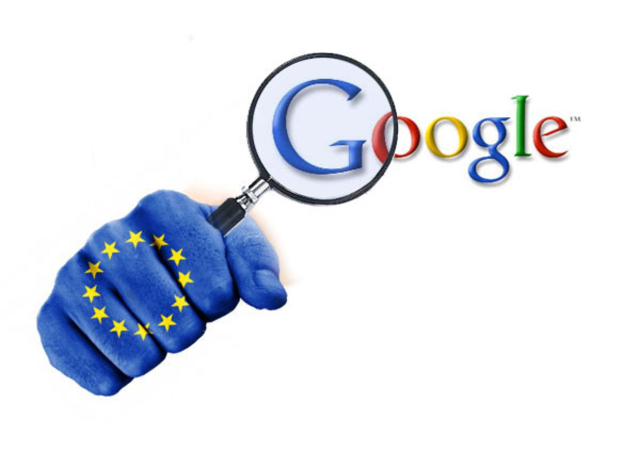 EU-protest mot Google