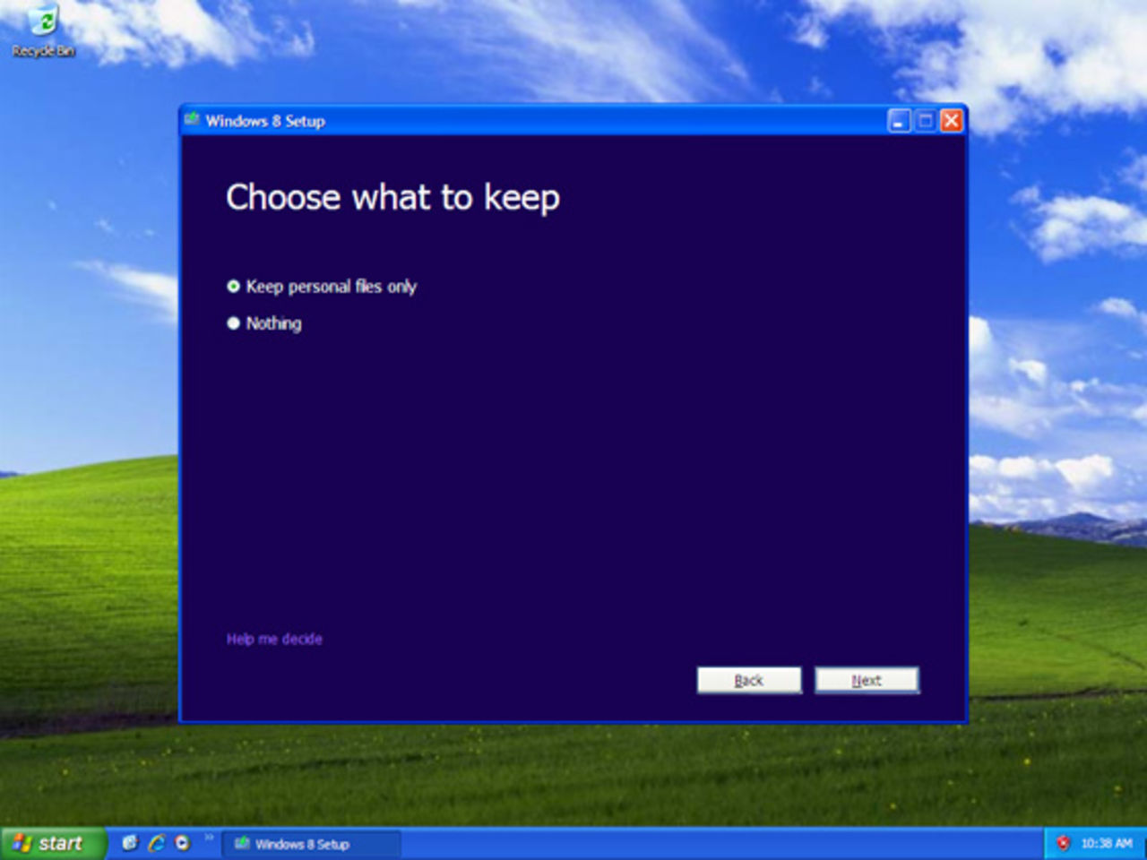 Microsoft erbjuder uppgraderingspaket från Windows XP