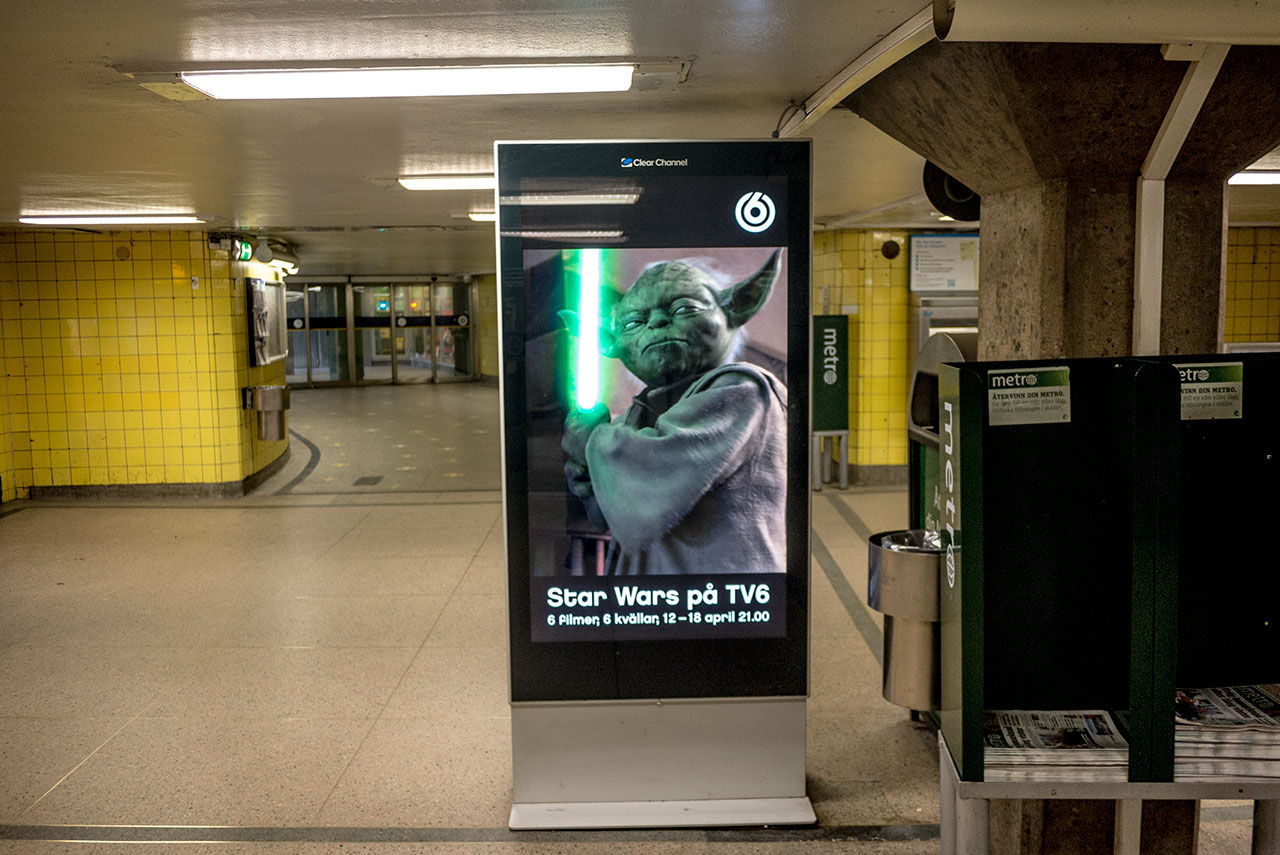 I helgen börjar Star Wars på TV