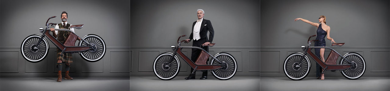 Italiensk elcykel med klass