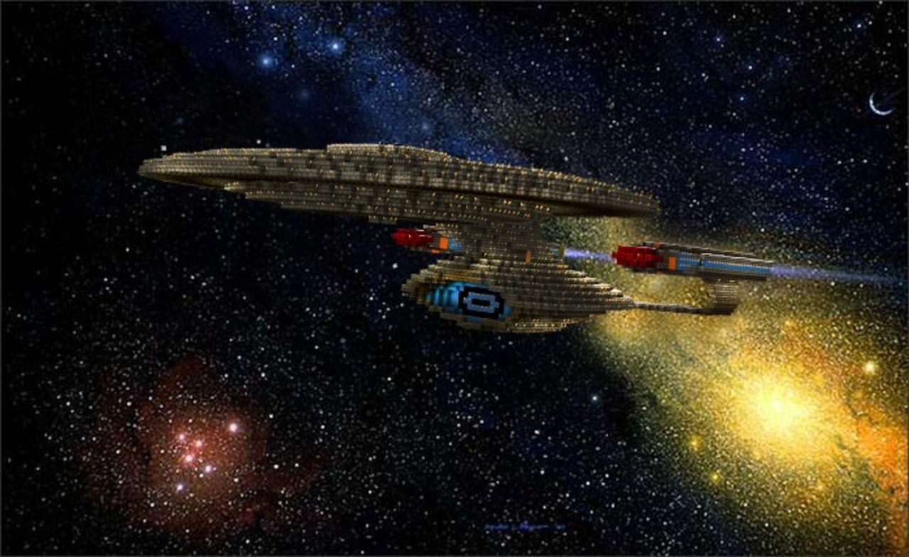 Enterprise NCC-1701-D i Minecraft