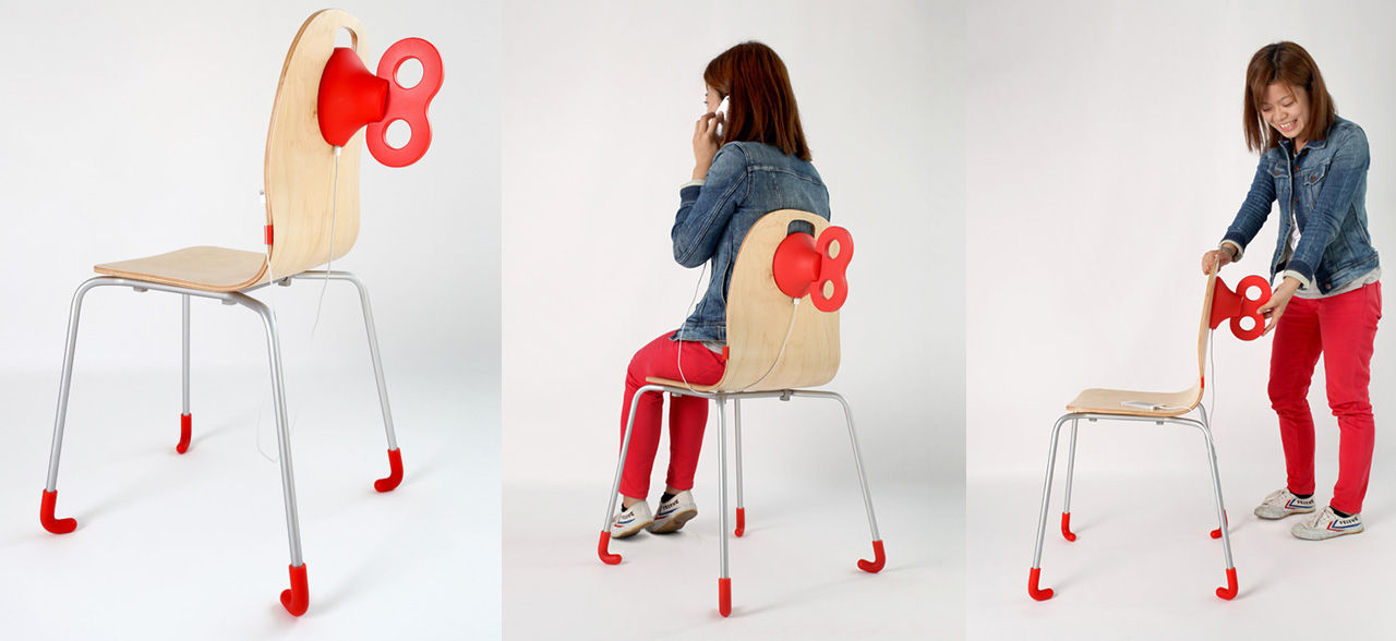 Stol Laddar din pryl om du vrider