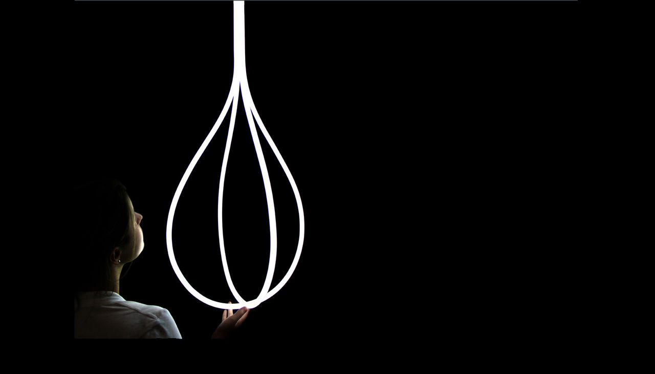 Lampan som ser ut som en visp