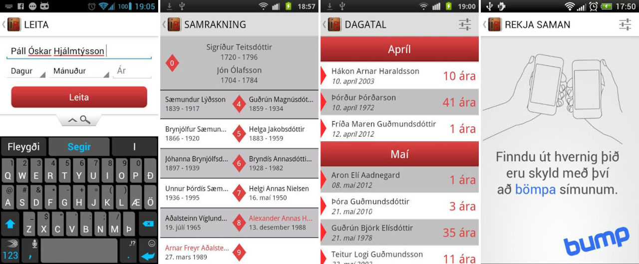 App mot incest från Island