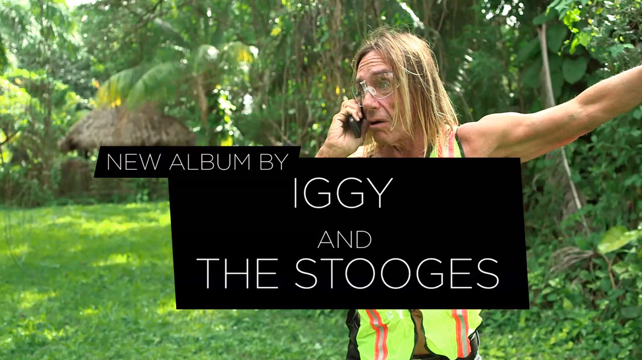 Iggy skojar om nya albumet