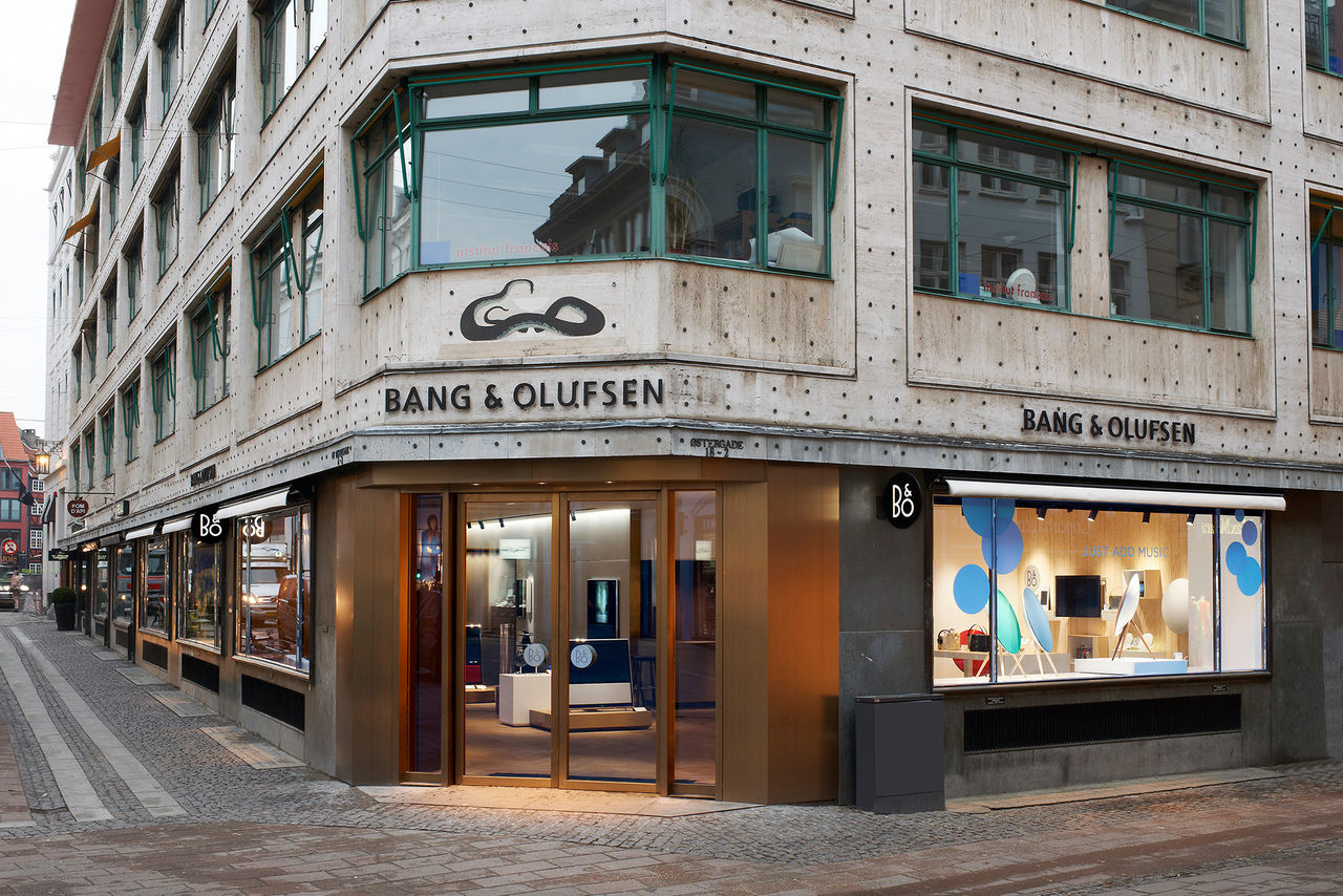Bang & Olufsen öppnar flaggskeppsbutik