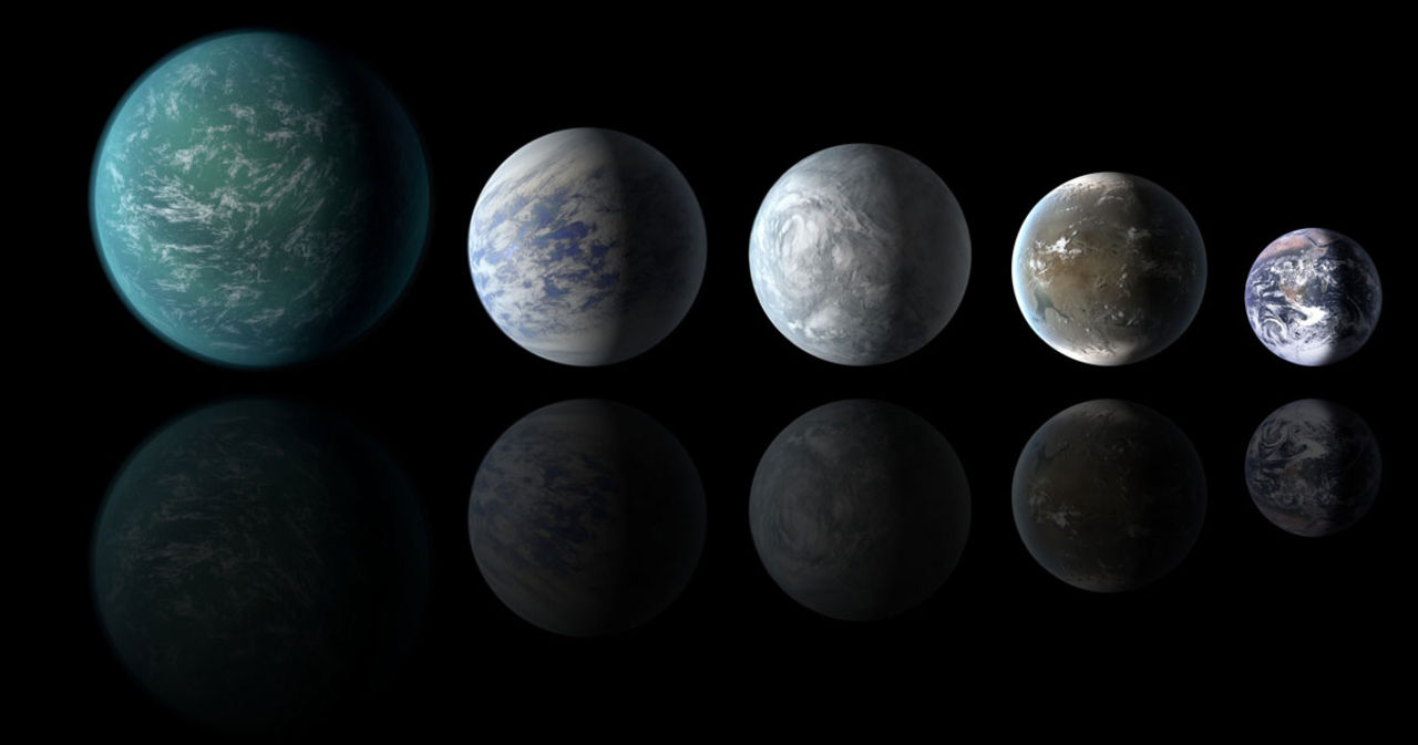 Kepler-teleskopet hittar tre jordliknande planeter