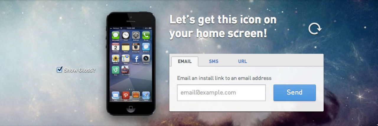 Testa hur iOS-ikoner ser ut på din telefon