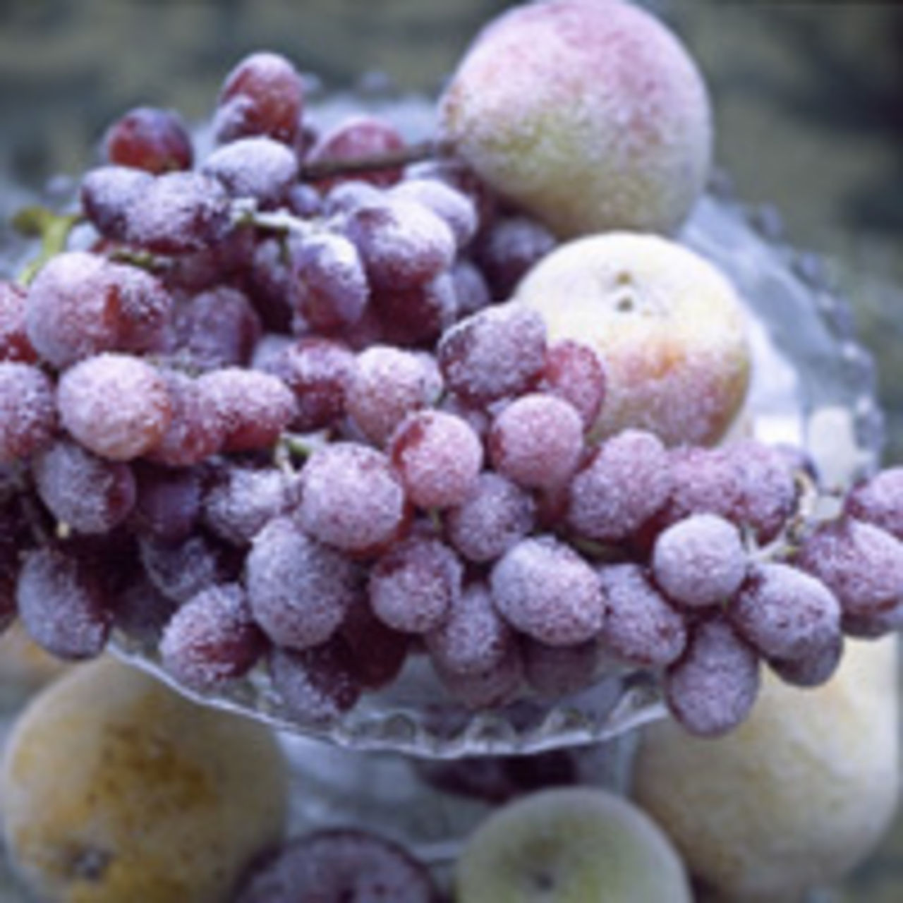 Dekorera med frostad frukt