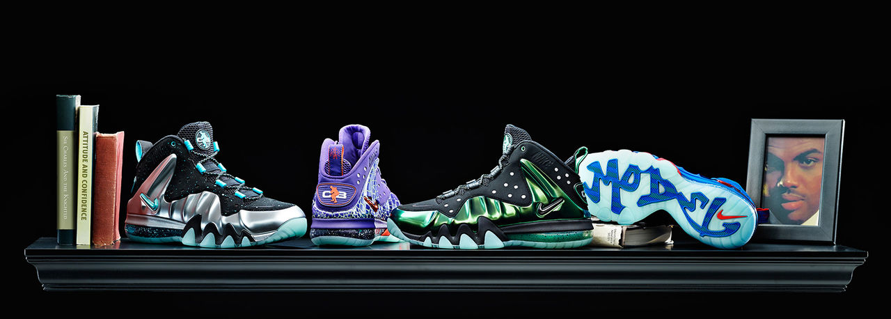 Charles Barkley gör skor med Nike