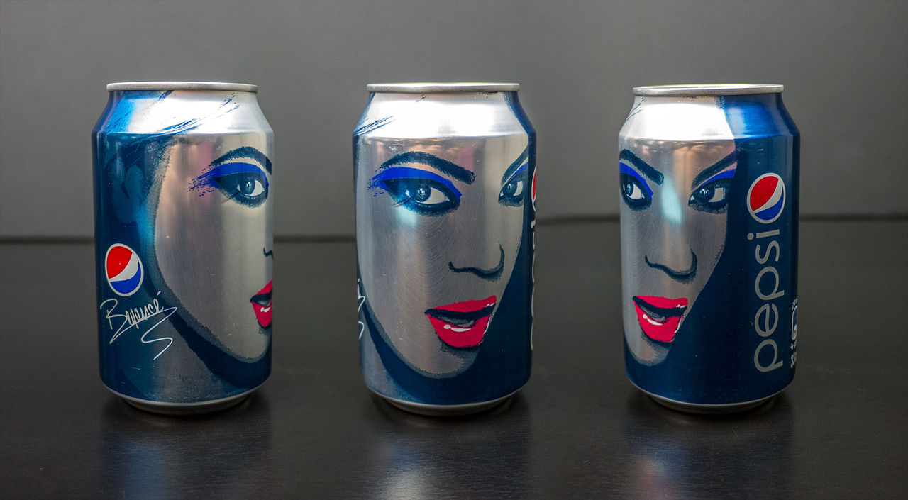 Här är Beyonces Pepsi-burk