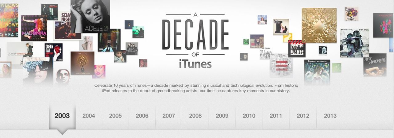 iTunes snart 10 år